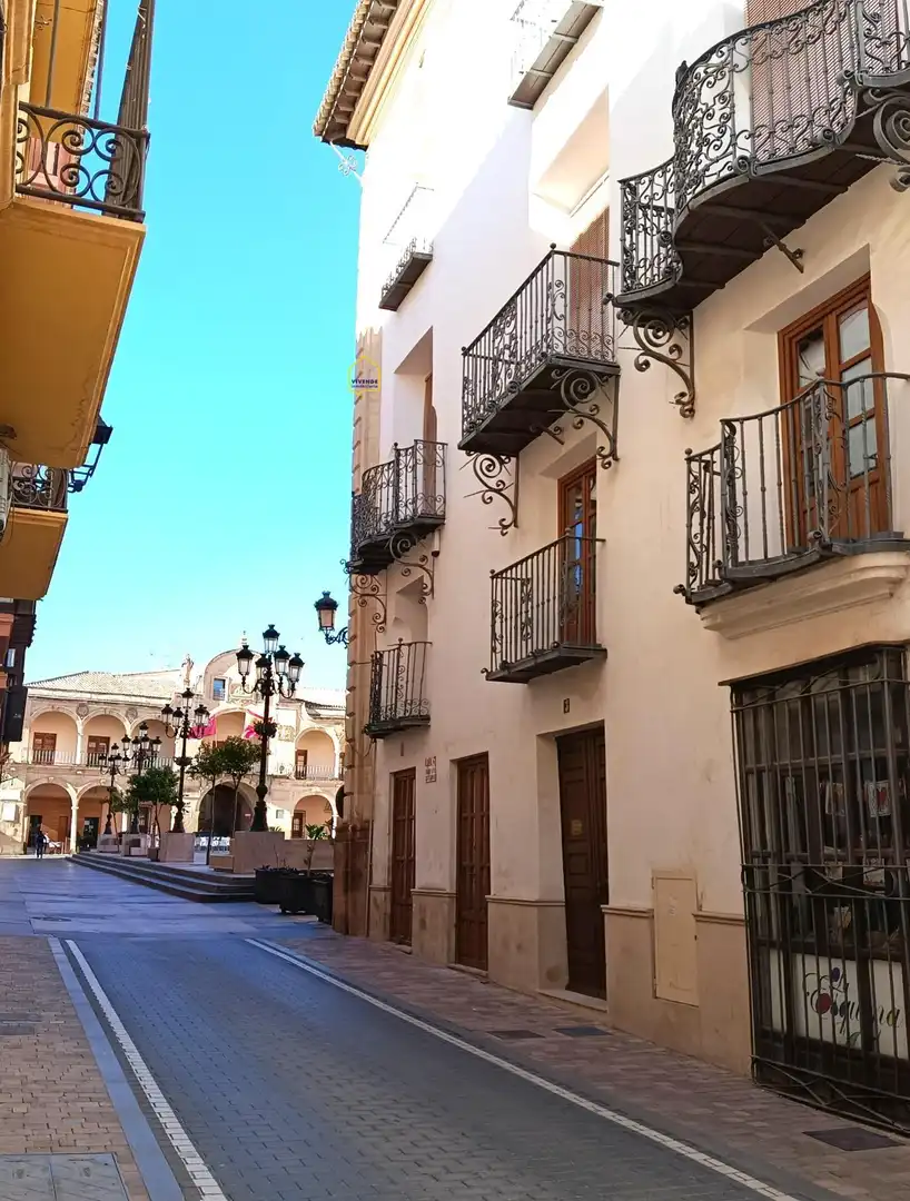 Exterior view of Flat for sale in Lorca  with Air Conditioner and Heating