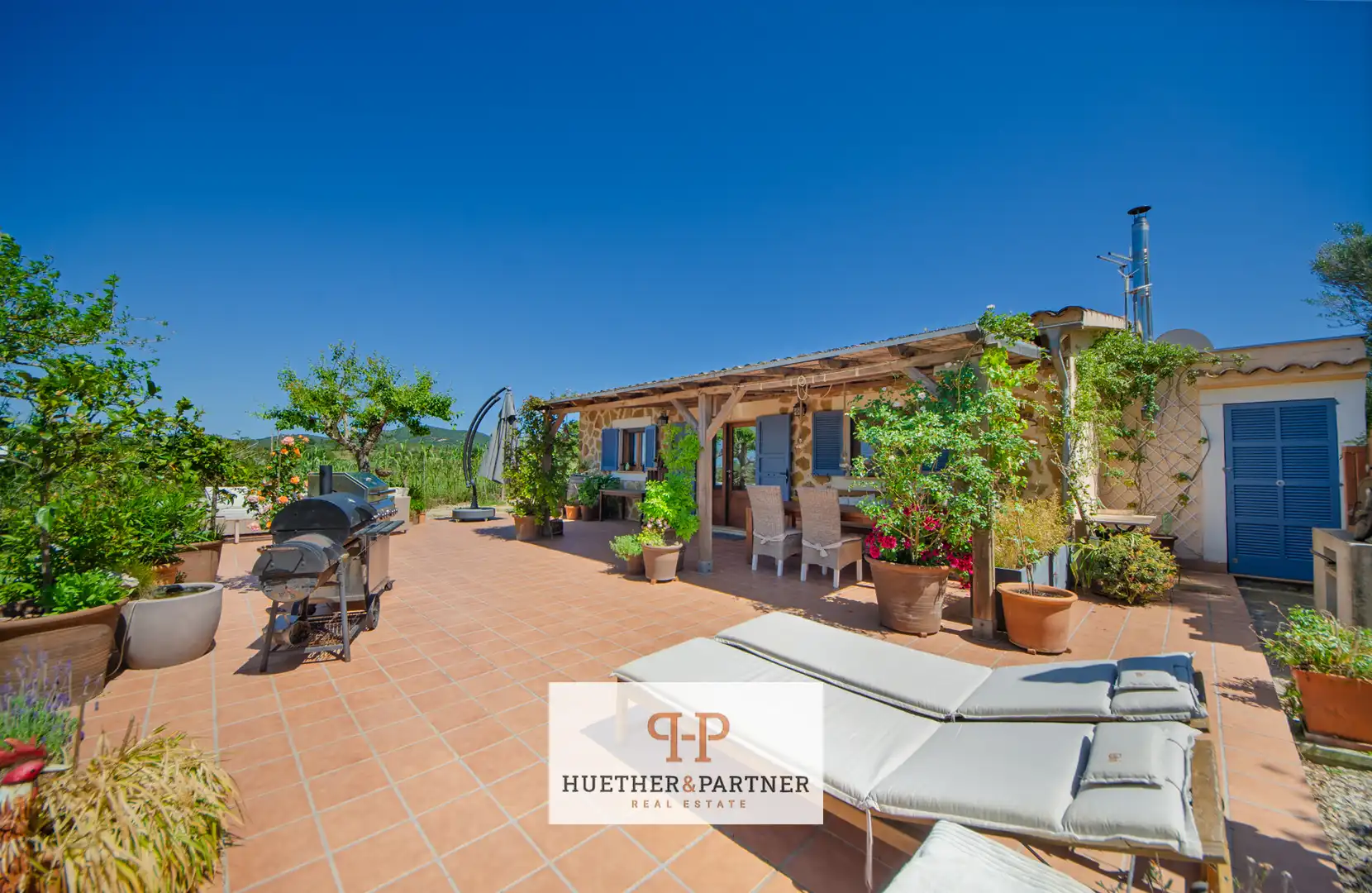 Terrasse von Country house zum Verkauf in Manacor mit Klimaanlage und Möbliert