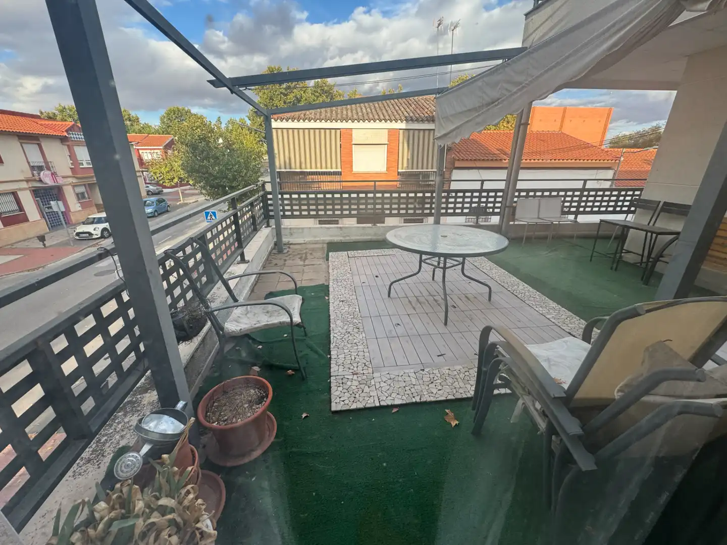 Terraza de Casa o chalet en venta en Alcázar de San Juan con Aire acondicionado, Calefacción y Parquet