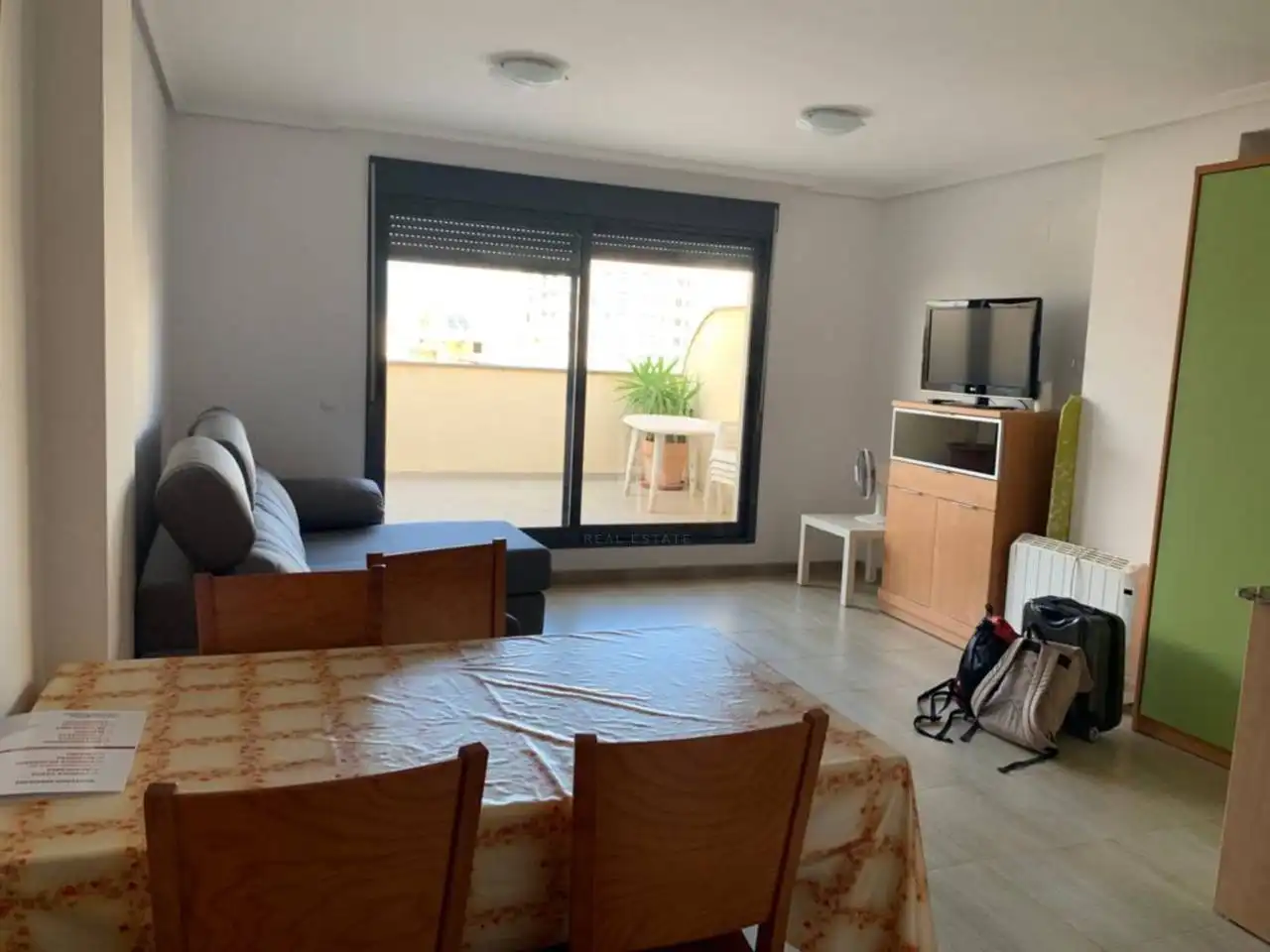 Sala de estar de Ático de alquiler en Vinaròs con Terraza, Amueblado y Alarma