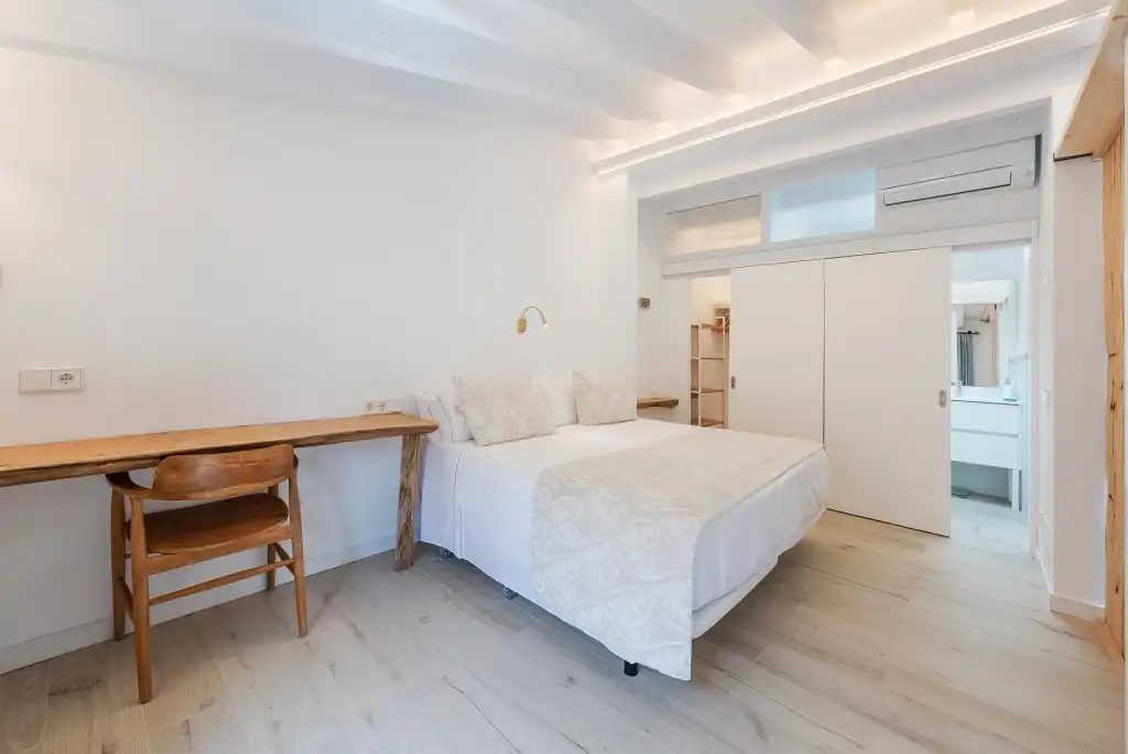 Dormitori de Apartament en venda en Pollença amb Aire condicionat, Moblat i Internet