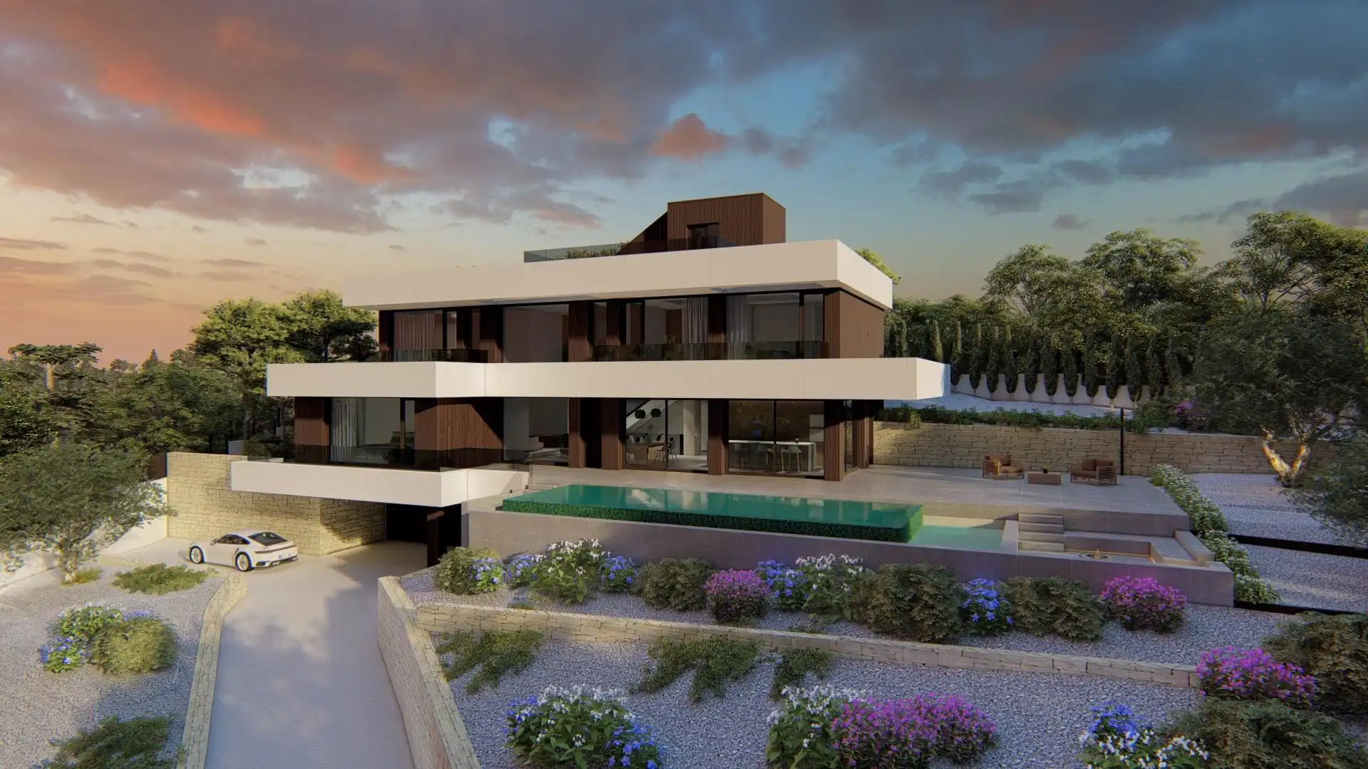 Villa con terrazza in vendita a Altea ciudad