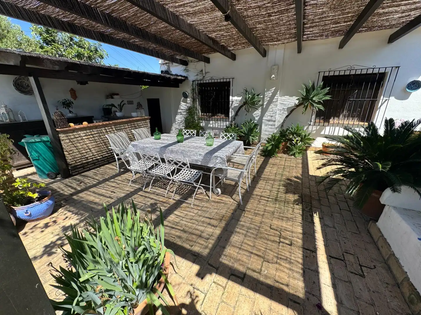 Terraza de Casa o chalet en venta en Dos Hermanas con Aire acondicionado, Jardín privado y Trastero