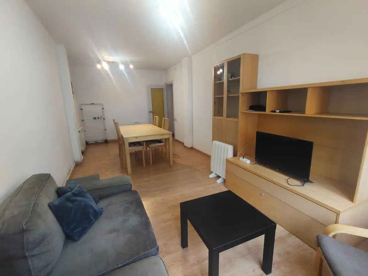 Wohnzimmer von Wohnung zur Miete in Lleida mit Heizung, Möbliert und Ofen