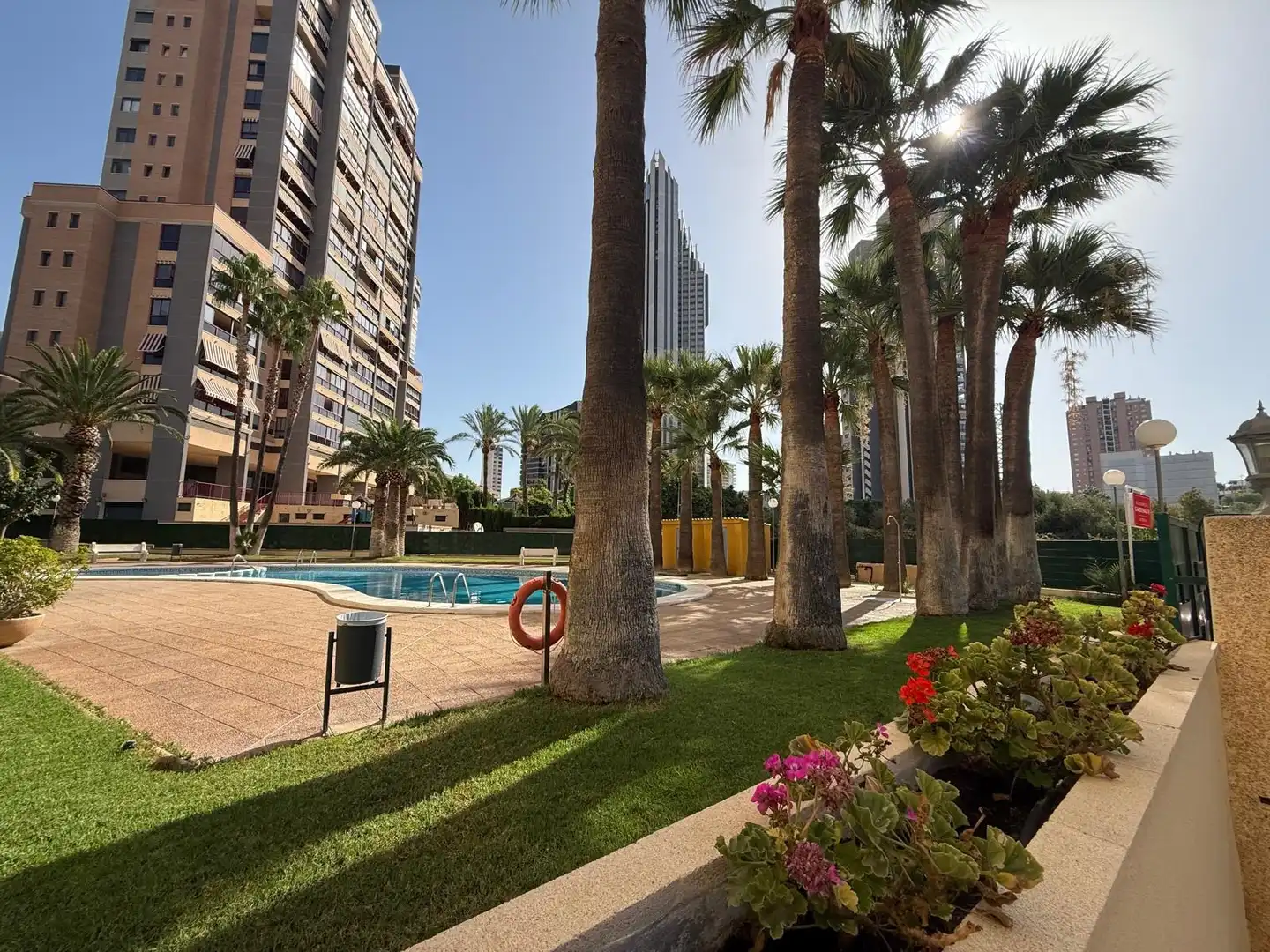 Swimming pool of Flat for sale in Finestrat  with Furnished and Balcony