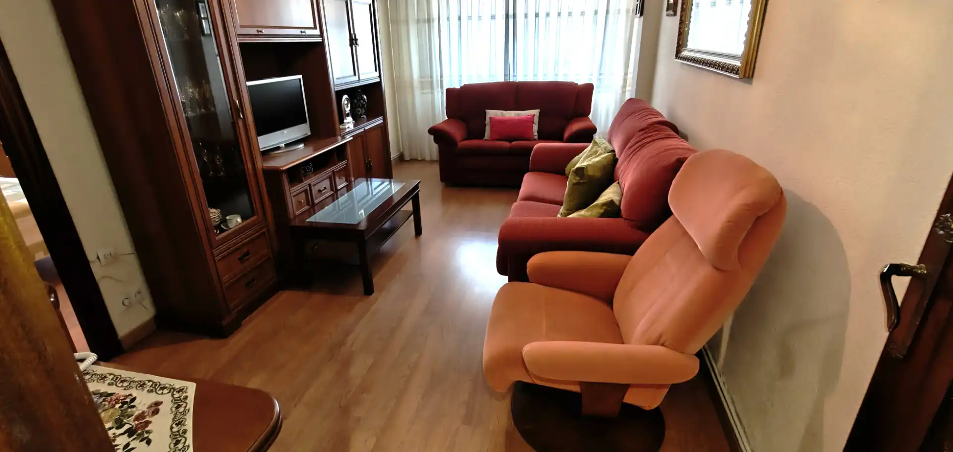 Sala d'estar de Pis en venda en Zaragoza amb Aire condicionat, Calefacció i Parquet