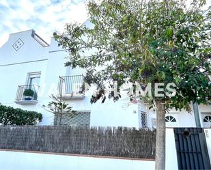 Exterior view of Single-family semi-detached for sale in Sitges  with Heating, Private garden and Terrace