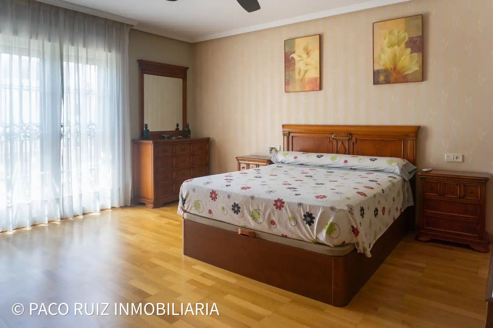 Habitación de Casa adosada de alquiler en Almería con Aire acondicionado, Terraza y Amueblado