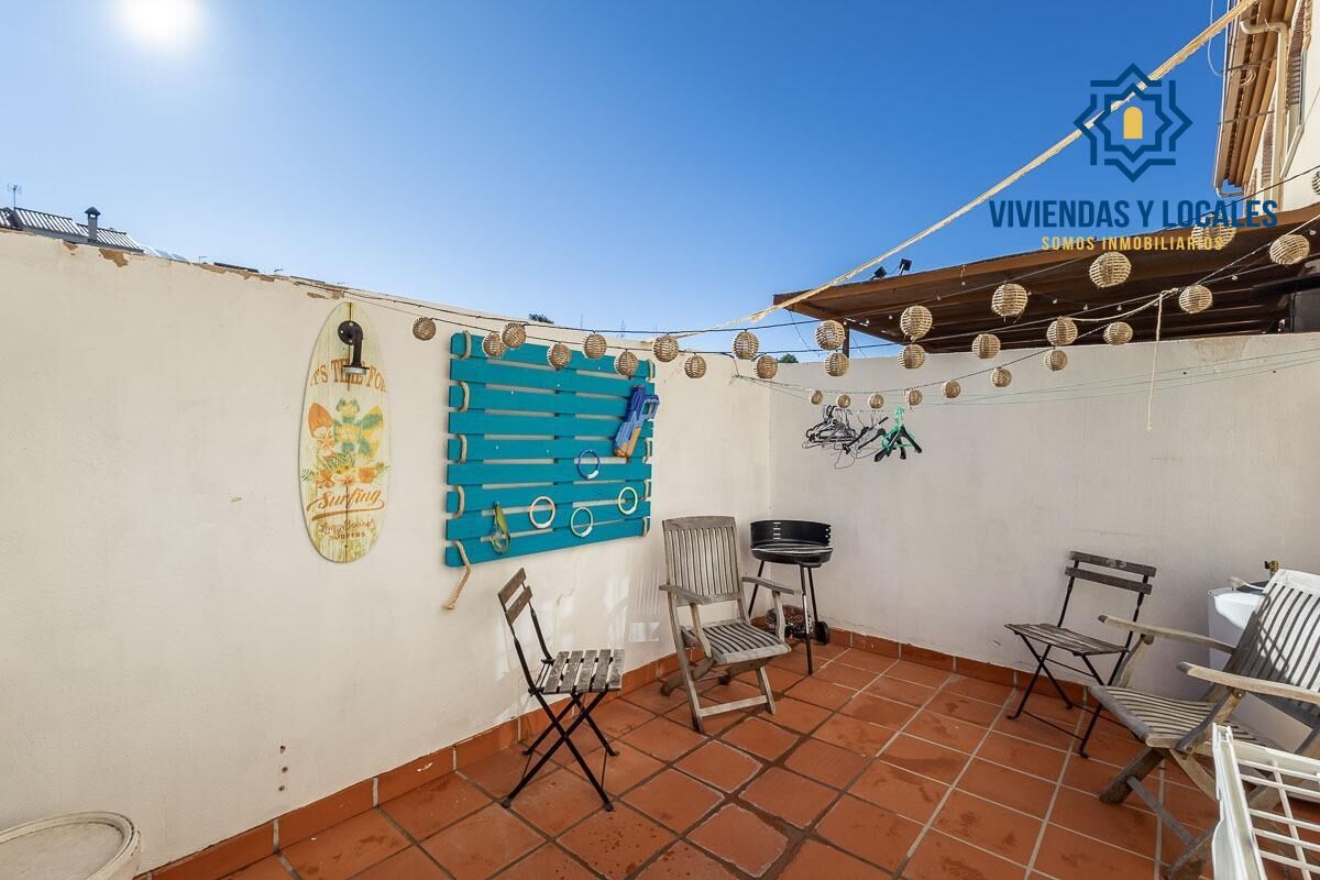 Terrace of Single-family semi-detached for sale in Monachil  with Air Conditioner, Heating and Parquet flooring