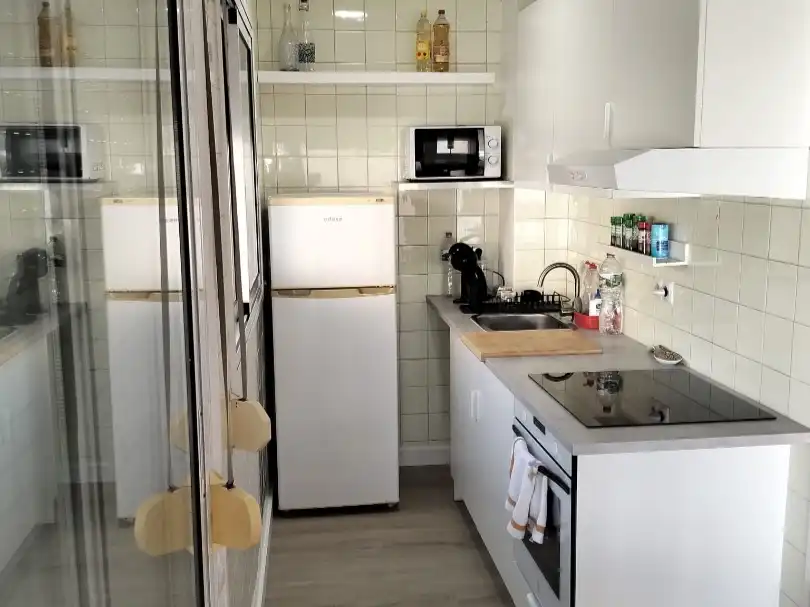 Kitchen of Flat for rent in Mar i Camp - Platja dels Capellans 