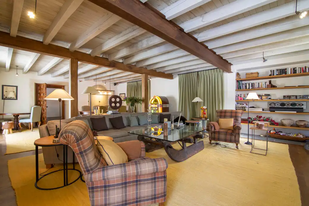 Sala d'estar de Casa o xalet en venda en Naut Aran amb Calefacció, Jardí privat i Parquet