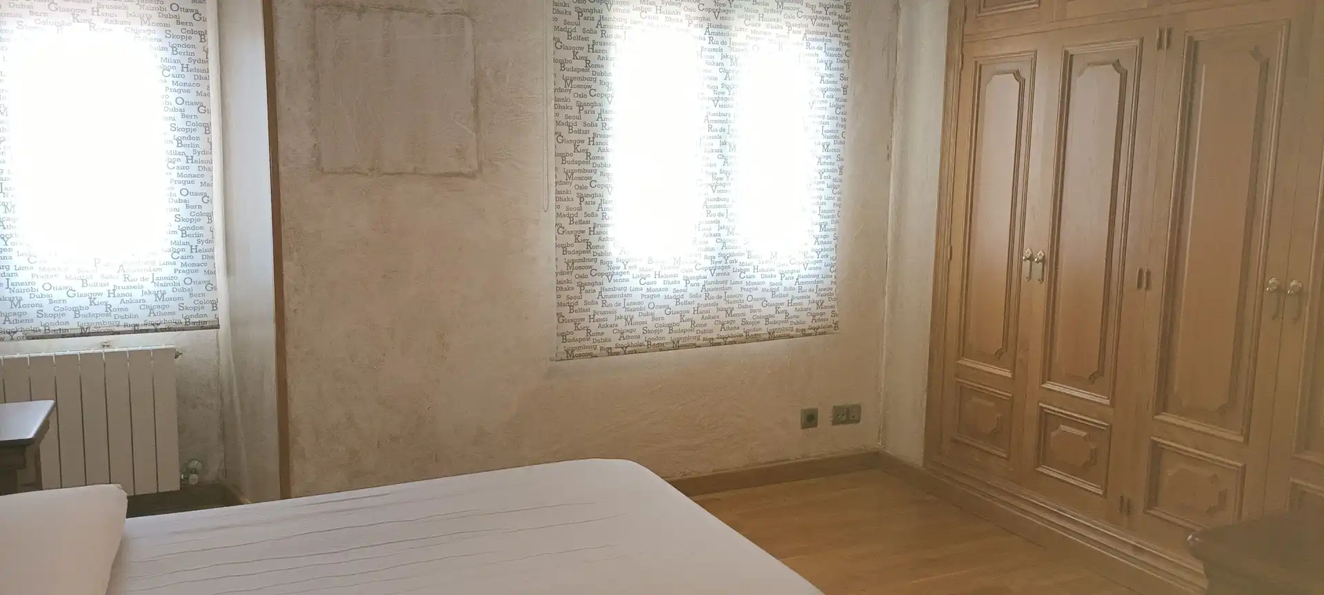 Schlafzimmer von Maisonette zur Miete in Segovia mit Klimaanlage, Heizung und Parkett
