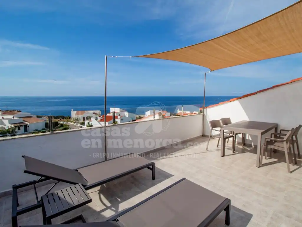 Terrace of Apartments for sale in Sant Lluís  with Air Conditioner, Private garden and Terrace