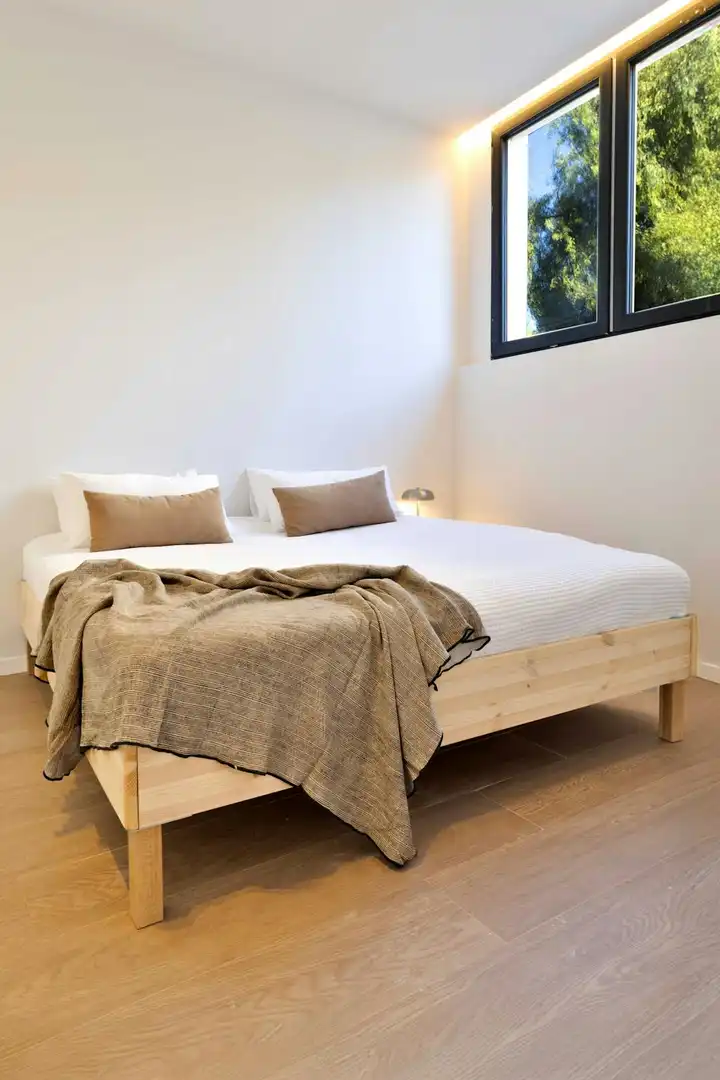 Bedroom of Flat for rent in Valencia  with Air Conditioner, Furnished and Washing machine