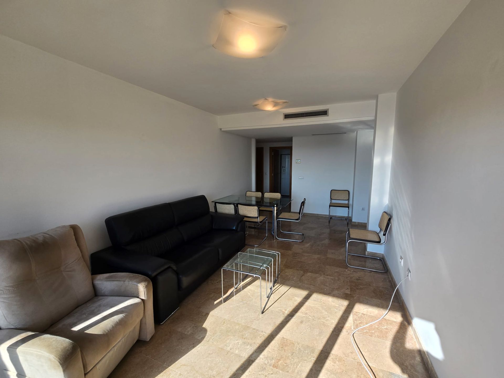 Sala d'estar de Pis en venda en Dénia amb Aire condicionat, Terrassa i Traster