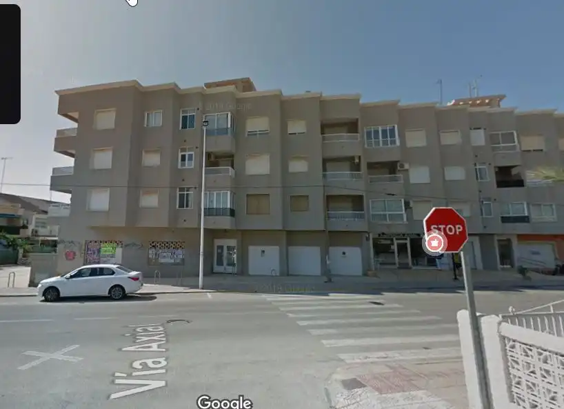 Vista exterior de Piso en venta en Mazarrón