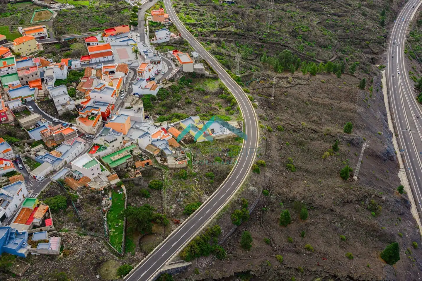 Vista exterior de Residencial en venda en Santiago del Teide