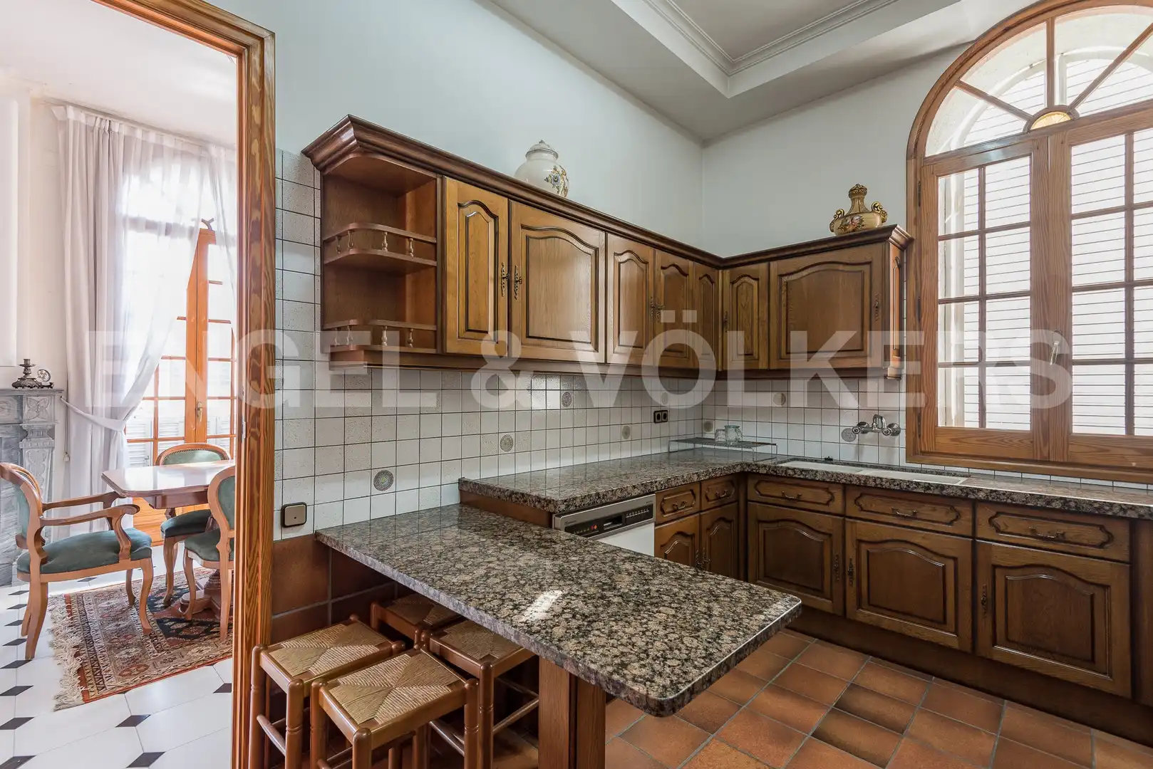 Cocina de Casa o chalet en venta en Sant Fost de Campsentelles con Aire acondicionado, Calefacción y Jardín privado