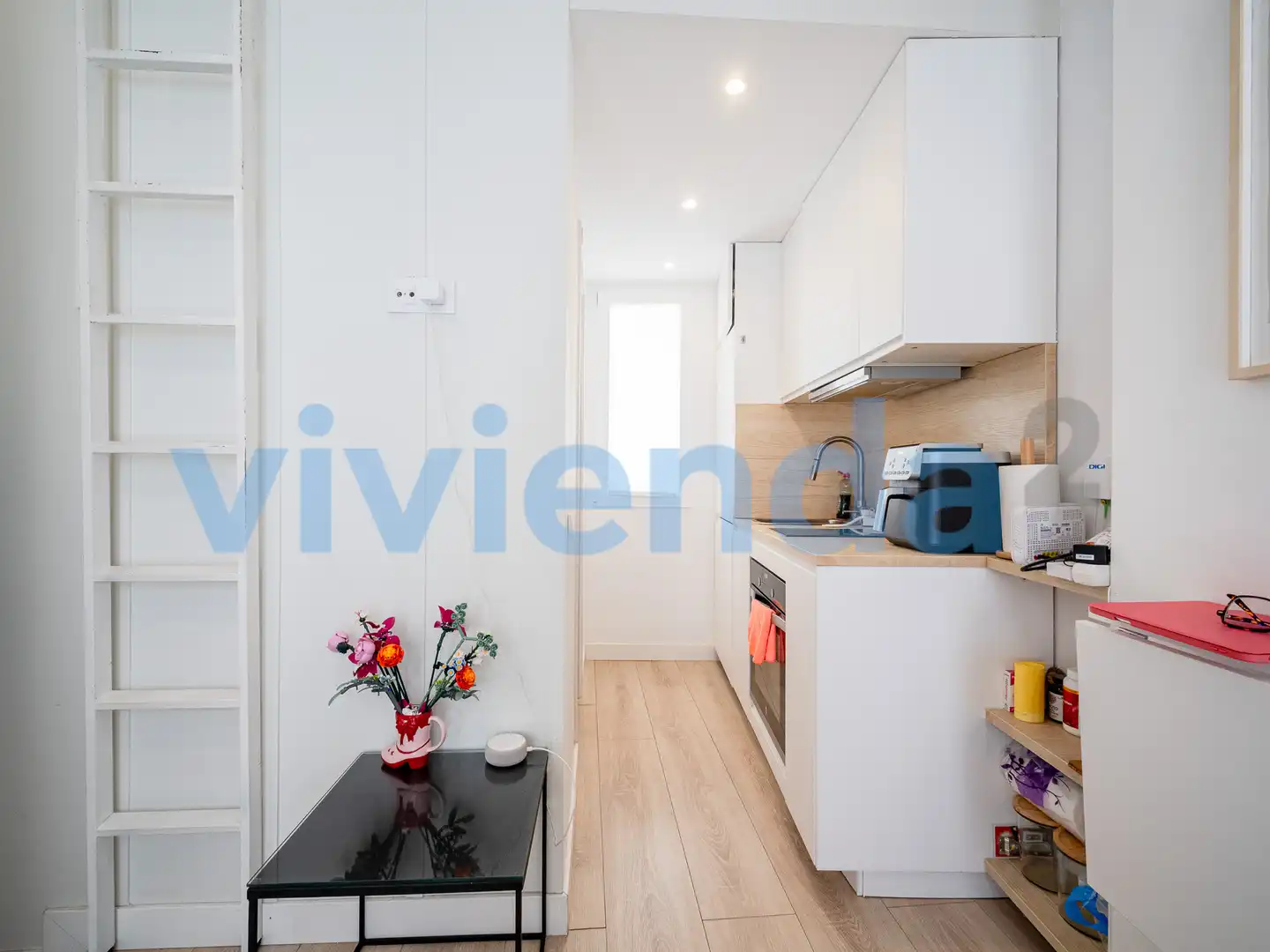 Küche von Wohnung zum Verkauf in Madrid mit Klimaanlage und Heizung
