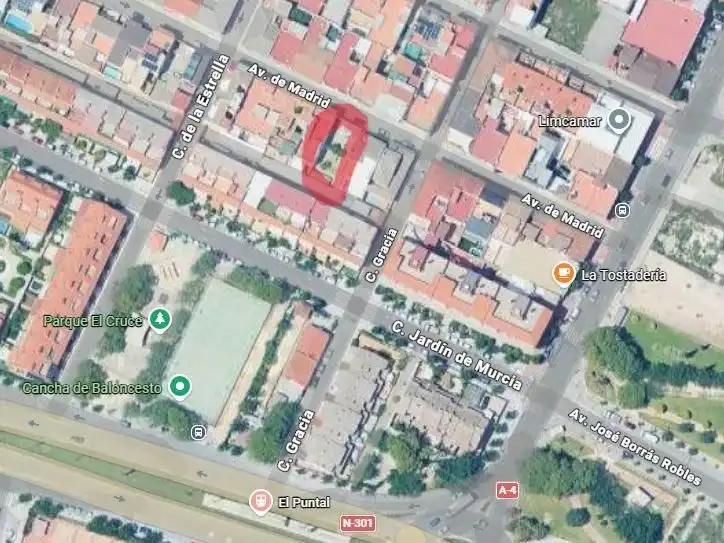 Vista exterior de Residencial en venda en Murcia