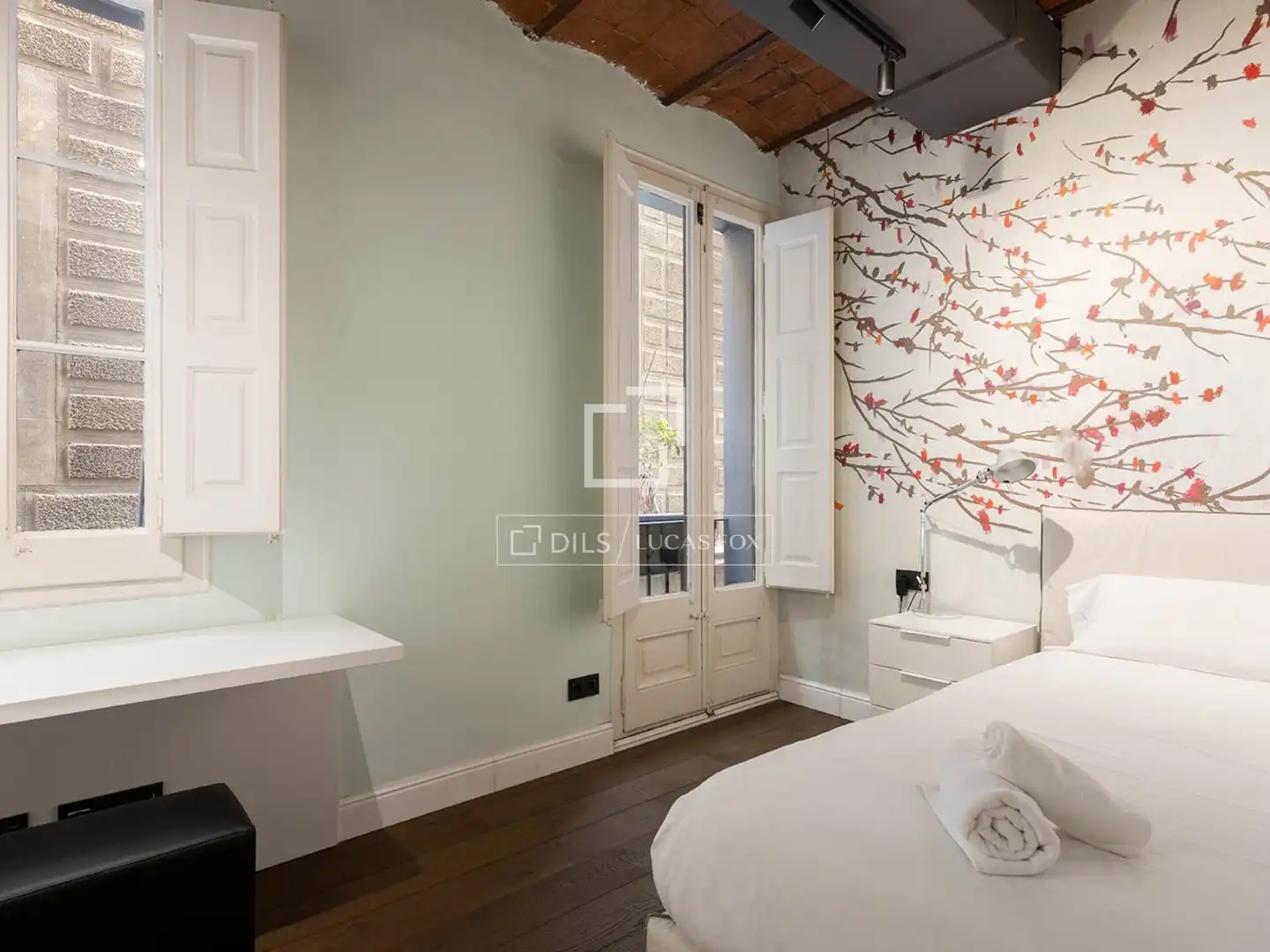 Bedroom of Flat for sale in Barcelona  with Air Conditioner, Heating and Terrace