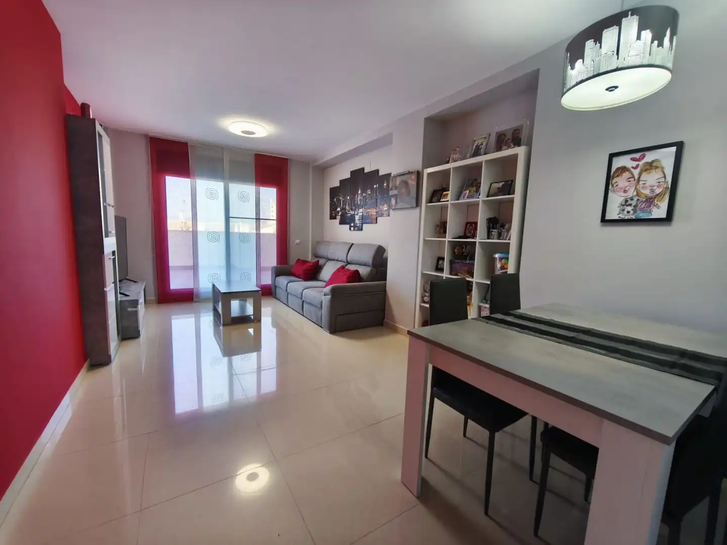Living room of Attic for sale in Camarles  with Air Conditioner, Heating and Terrace