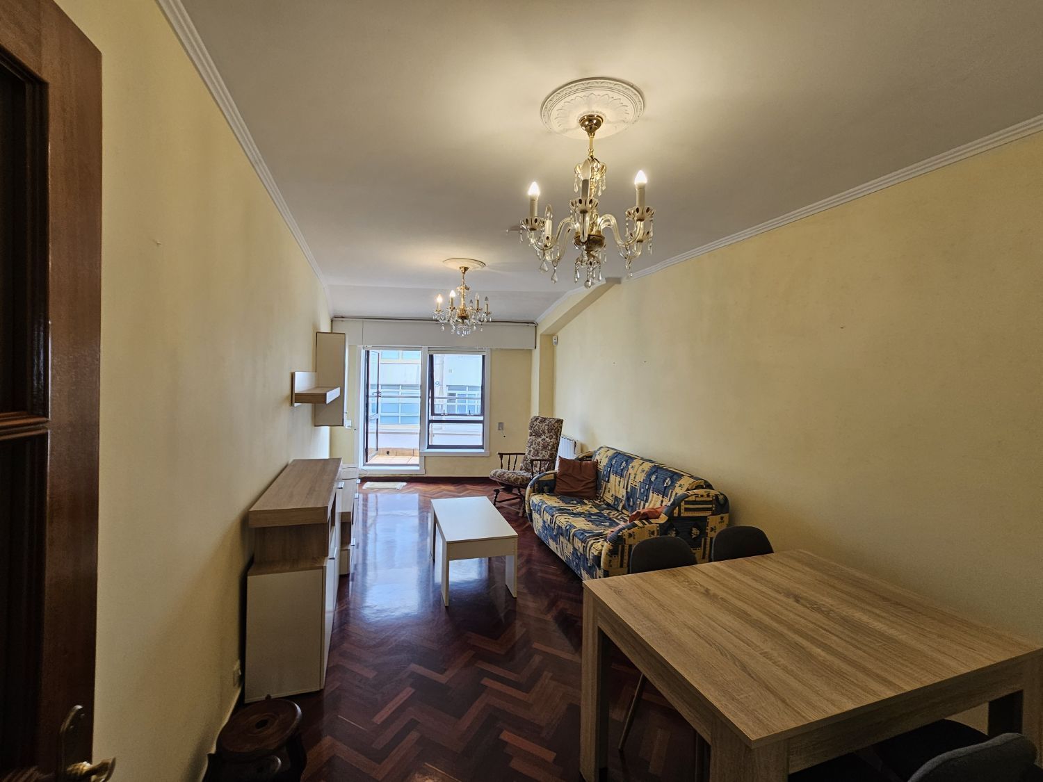 Living room of Attic for sale in A Coruña Capital   with Heating, Terrace and Storage room