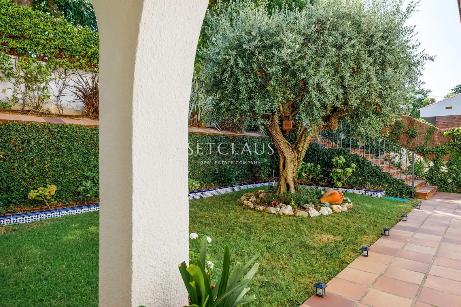 Terrassa de Casa o xalet en venda en El Masnou amb Aire condicionat, Calefacció i Jardí privat