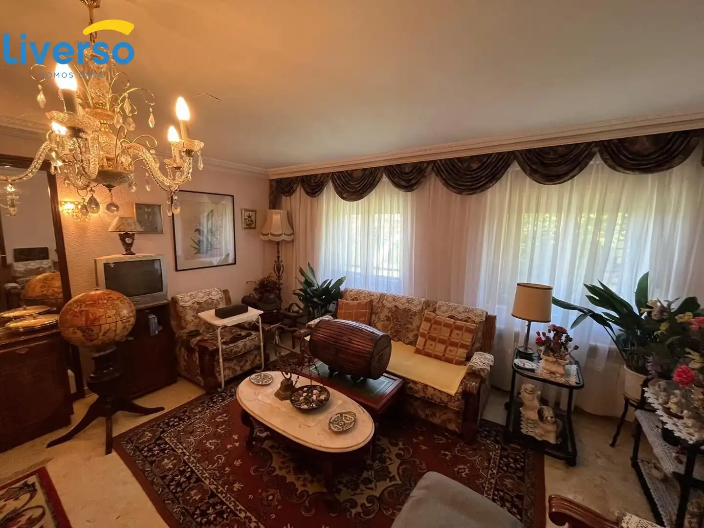 Living room of Houses for sale in Los Balbases   with Heating, Private garden and Terrace