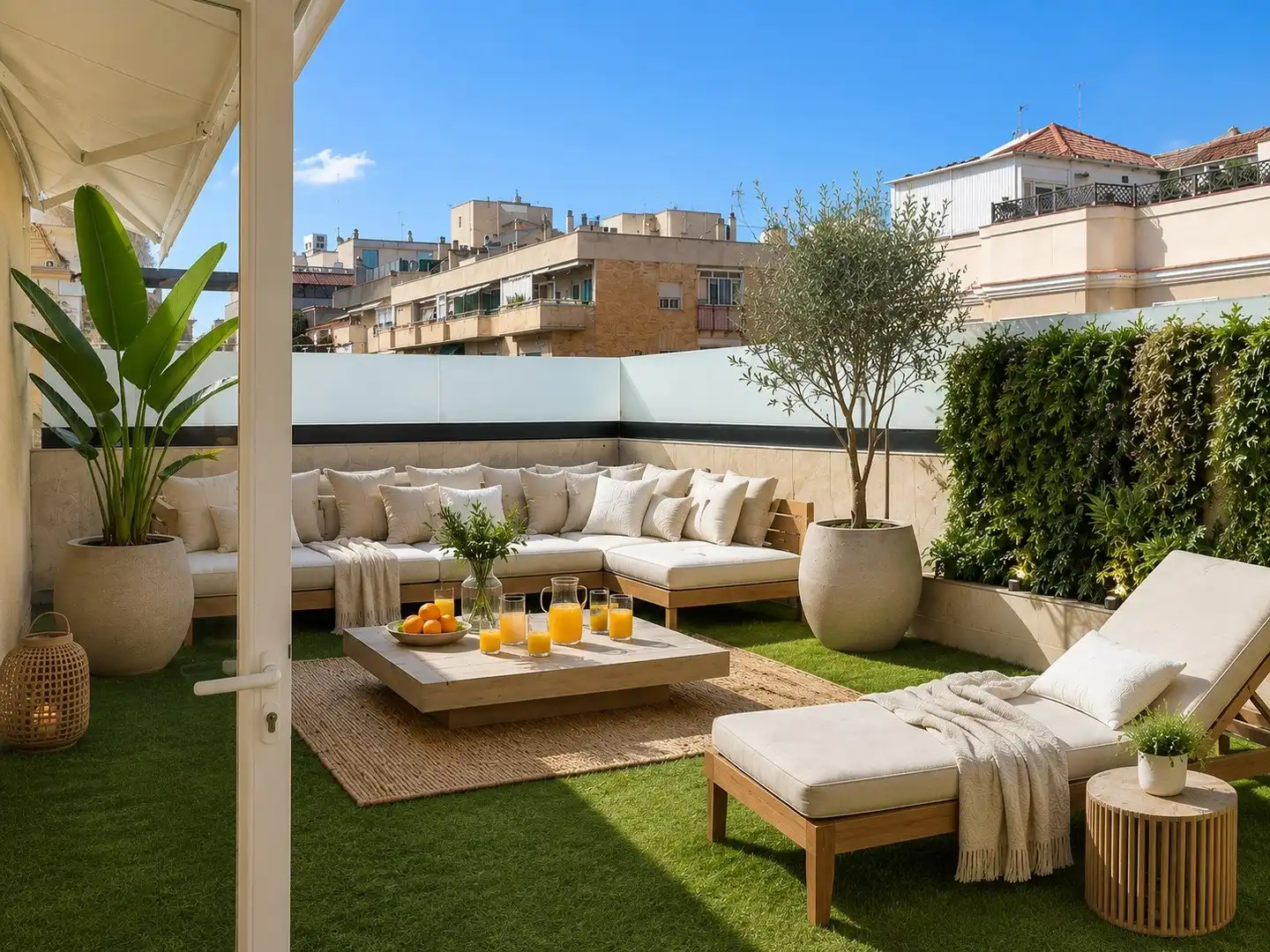 Terrassa de Pis de lloguer en Madrid amb Aire condicionat, Calefacció i Terrassa