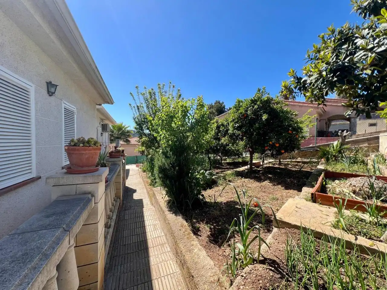 Garden of Houses for sale in Calafell  with Air Conditioner, Heating and Private garden