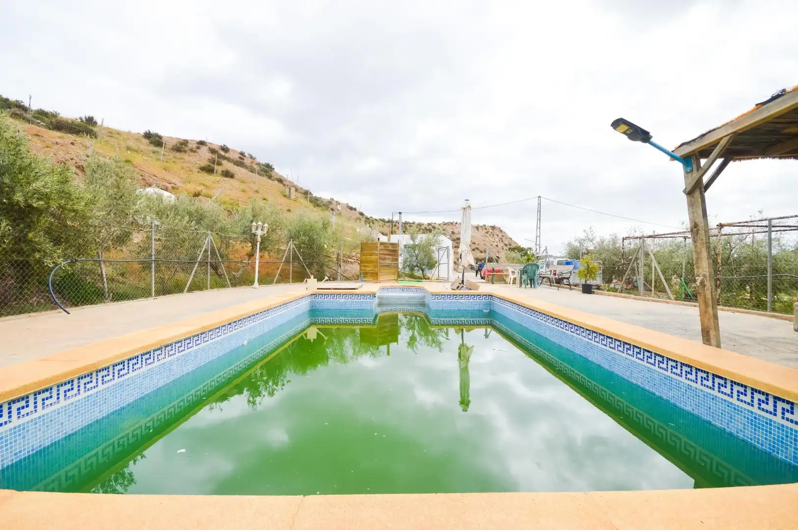Swimming pool of Country homes for sale in Gádor  with Private garden, Terrace and Swimming Pool