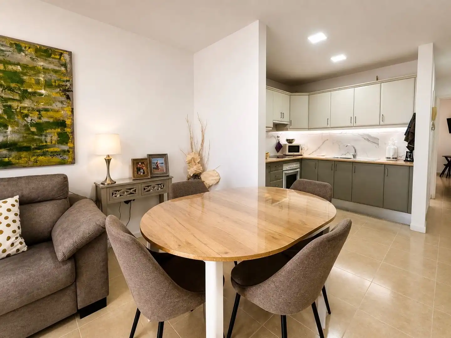 Dining room of Attic for sale in Arona  with Terrace, Storage room and Furnished