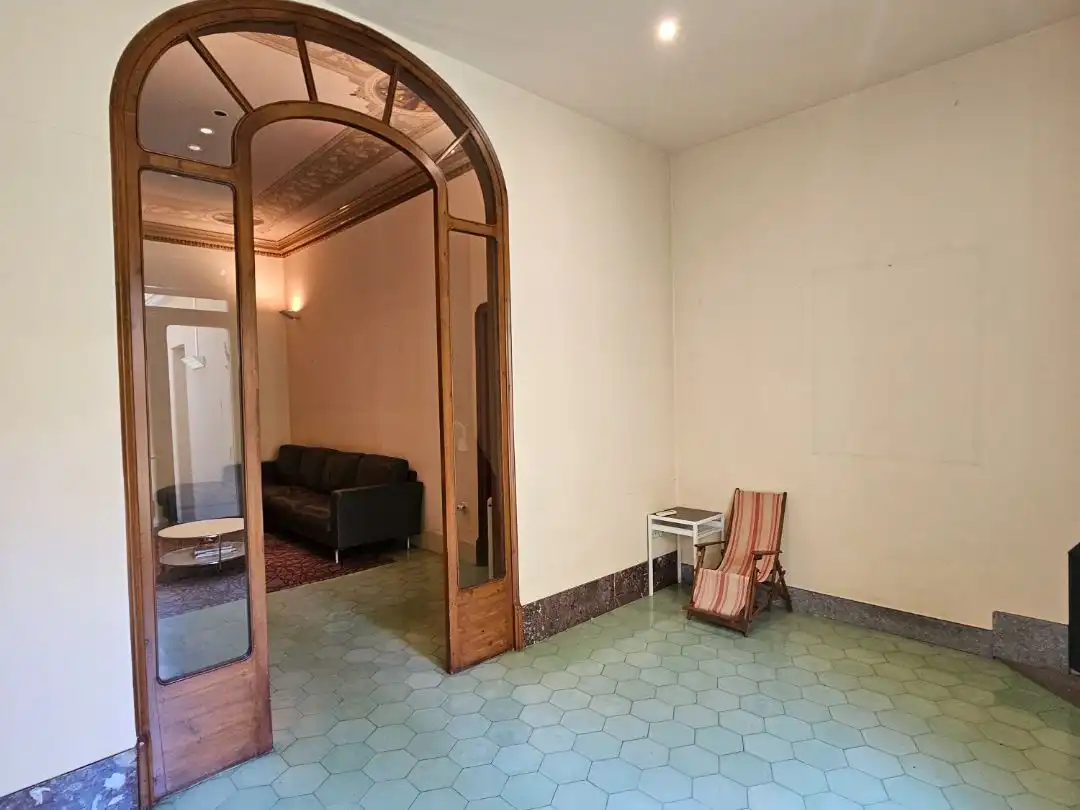 Sala d'estar de Casa o xalet en venda en Terrassa amb Aire condicionat, Terrassa i Balcó