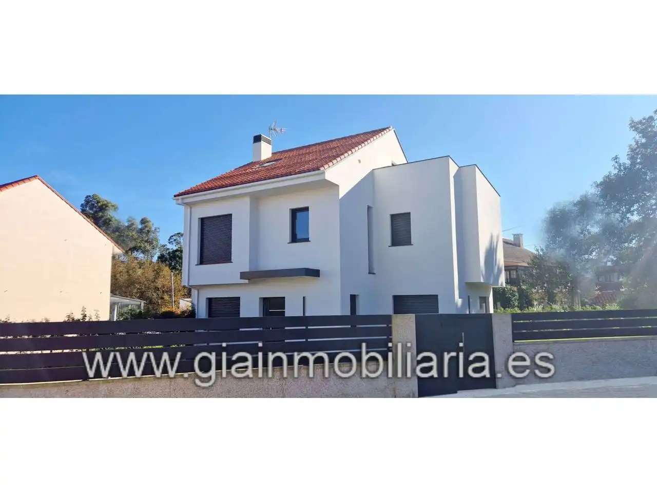 Exterior view of Houses for sale in Baiona  with Heating, Private garden and Terrace
