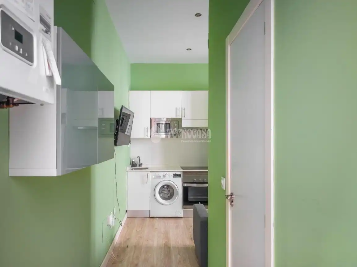 Küche von Wohnung zum Verkauf in Madrid mit Klimaanlage und Heizung