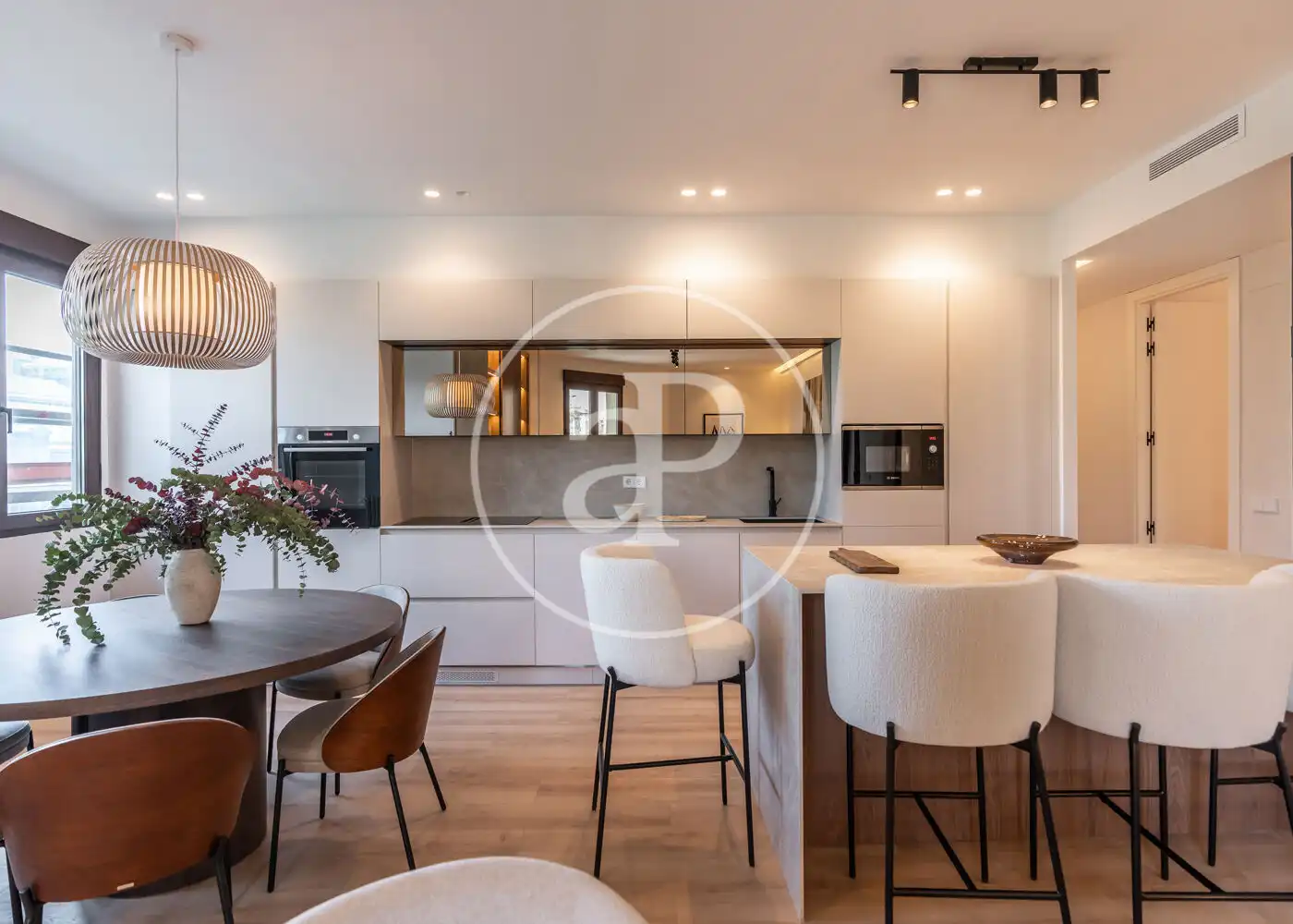 Kitchen of Flat for sale in Madrid  with Heating and Furnished