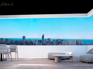 Apartment mit Pool zum Verkauf in Balcón de Finestrat - Terra Marina