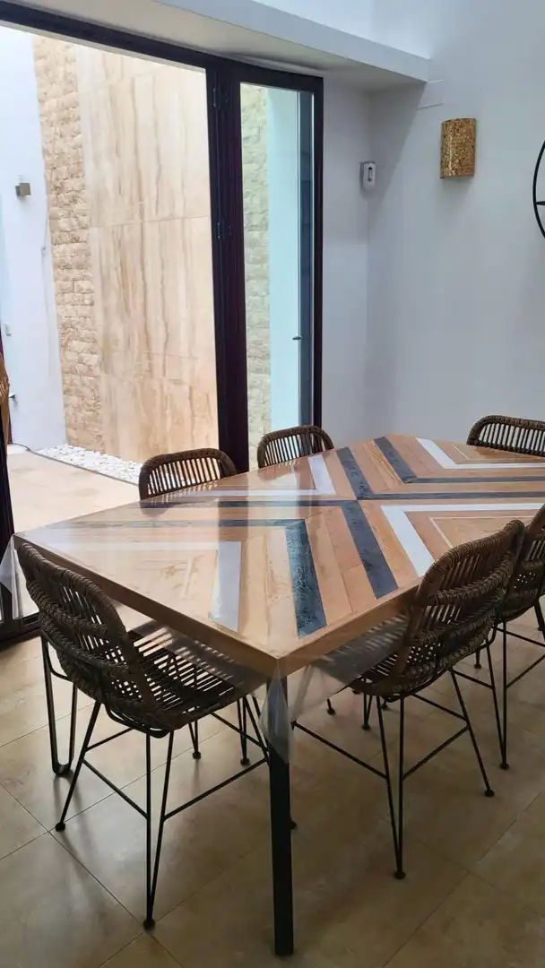 Esszimmer von Haus oder Chalet zum Verkauf in San Fernando mit Heizung, Terrasse und Balkon