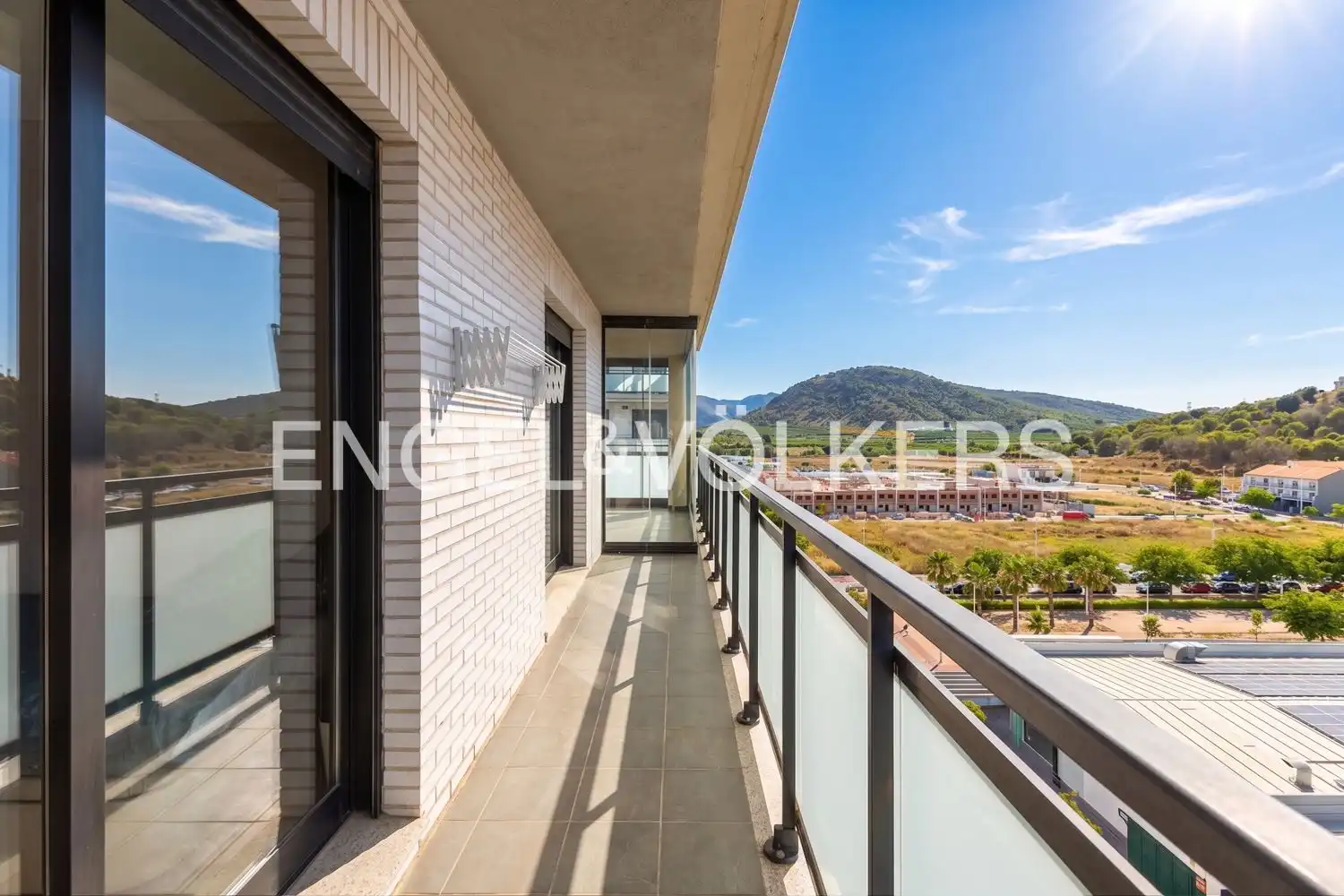 Terrasse von Wohnung zur Miete in Sagunto / Sagunt mit Klimaanlage, Heizung und Privatgarten
