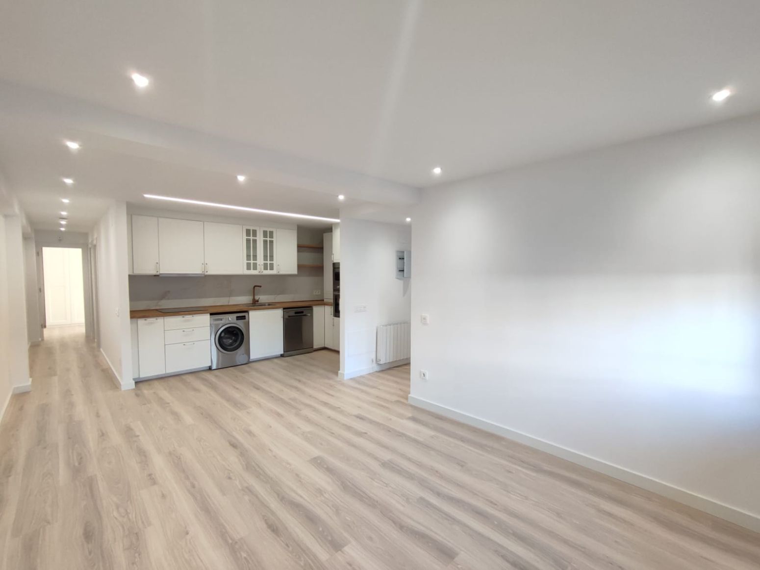 Cuina de Pis de lloguer en Gijón  amb Calefacció