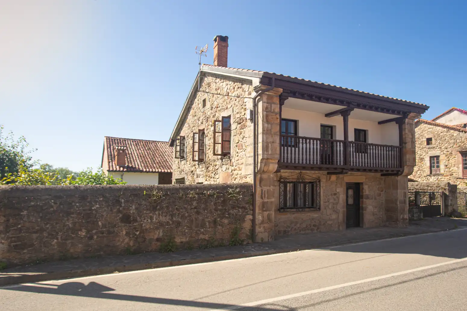 Vista exterior de Casa o chalet en venta en Mazcuerras con Calefacción, Jardín privado y Parquet