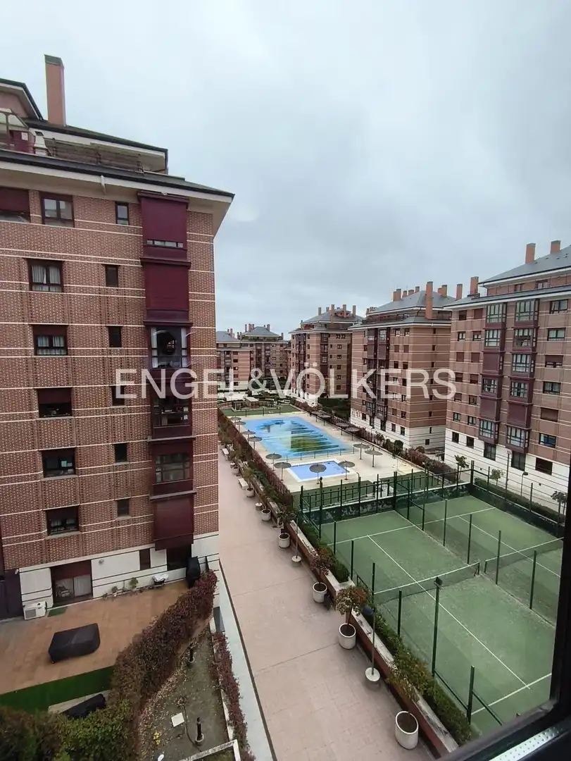 Vista exterior de Pis de lloguer en Madrid amb Aire condicionat, Calefacció i Parquet