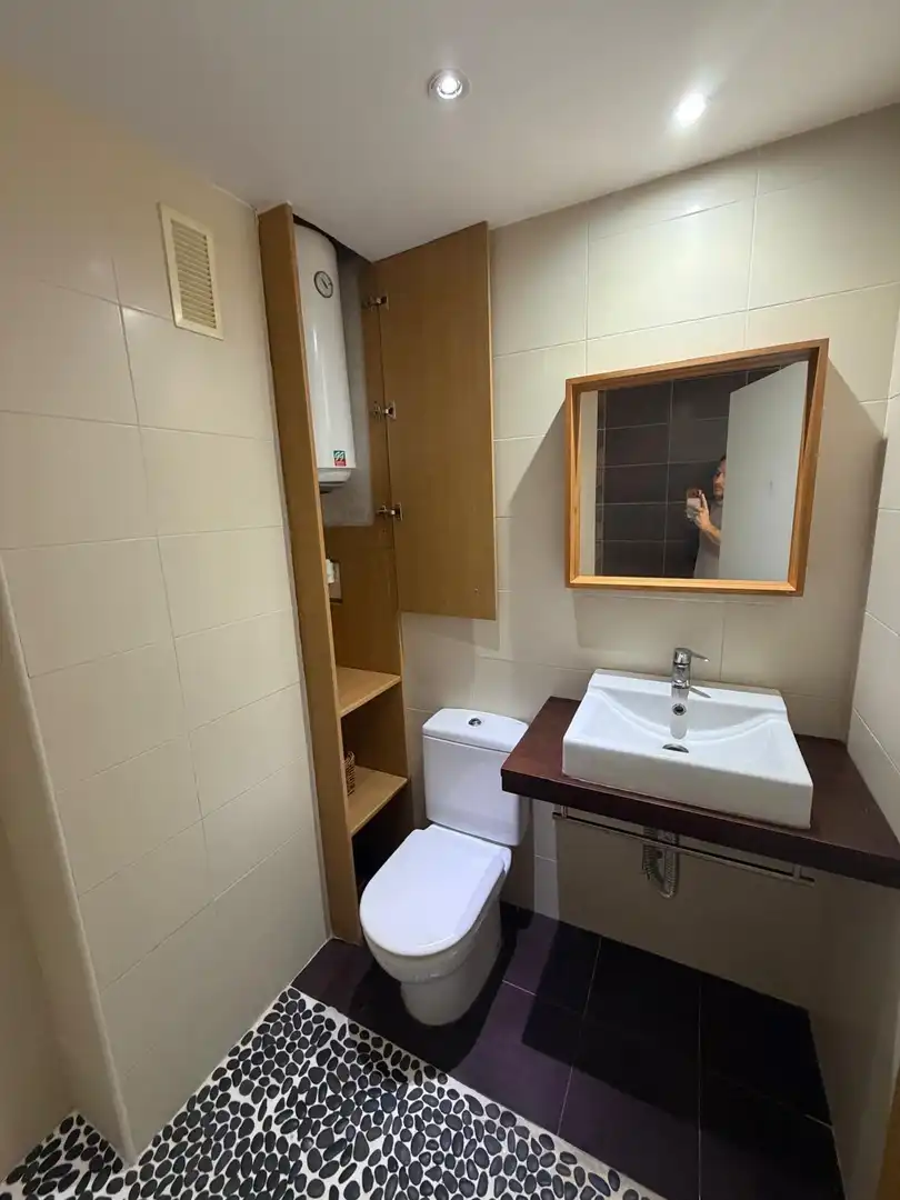 Badezimmer von Dachboden zum Verkauf in Náquera mit Privatgarten, Möbliert und Balkon