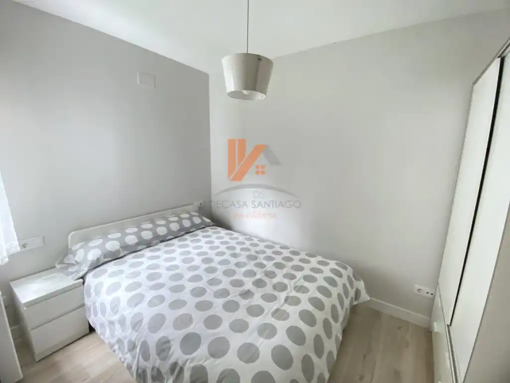 Bedroom of Houses for rent in Santiago de Compostela   with Private garden, Terrace and Furnished