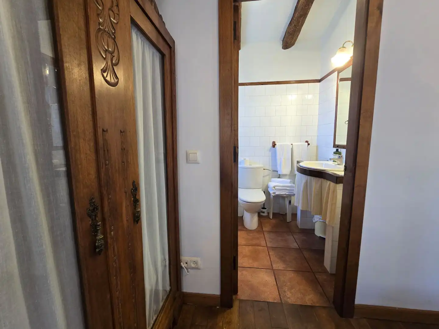 Bathroom of Houses for sale in Valdáliga  with Heating and Private garden