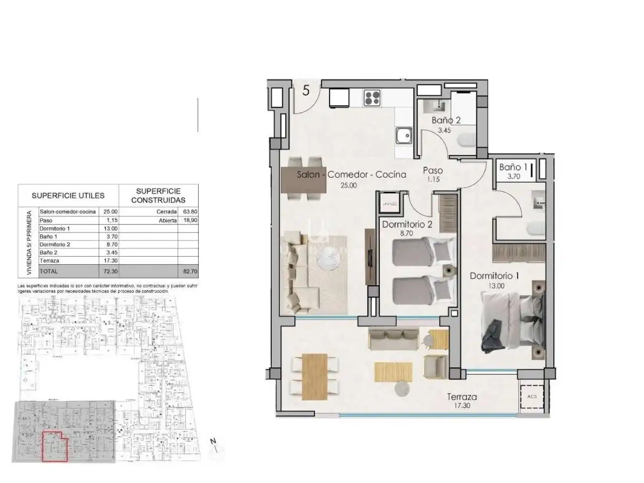 Penthouse mit Terrasse zum Verkauf in Santa Pola ciudad, imagen 14