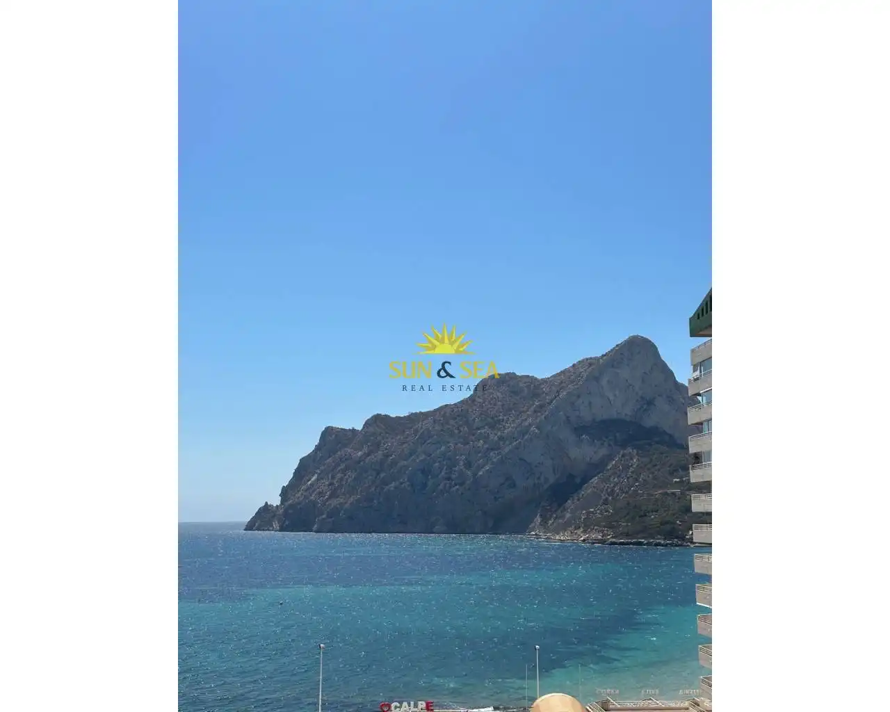 Vista exterior de Piso de alquiler en Calpe / Calp con Aire acondicionado, Calefacción y Jardín privado