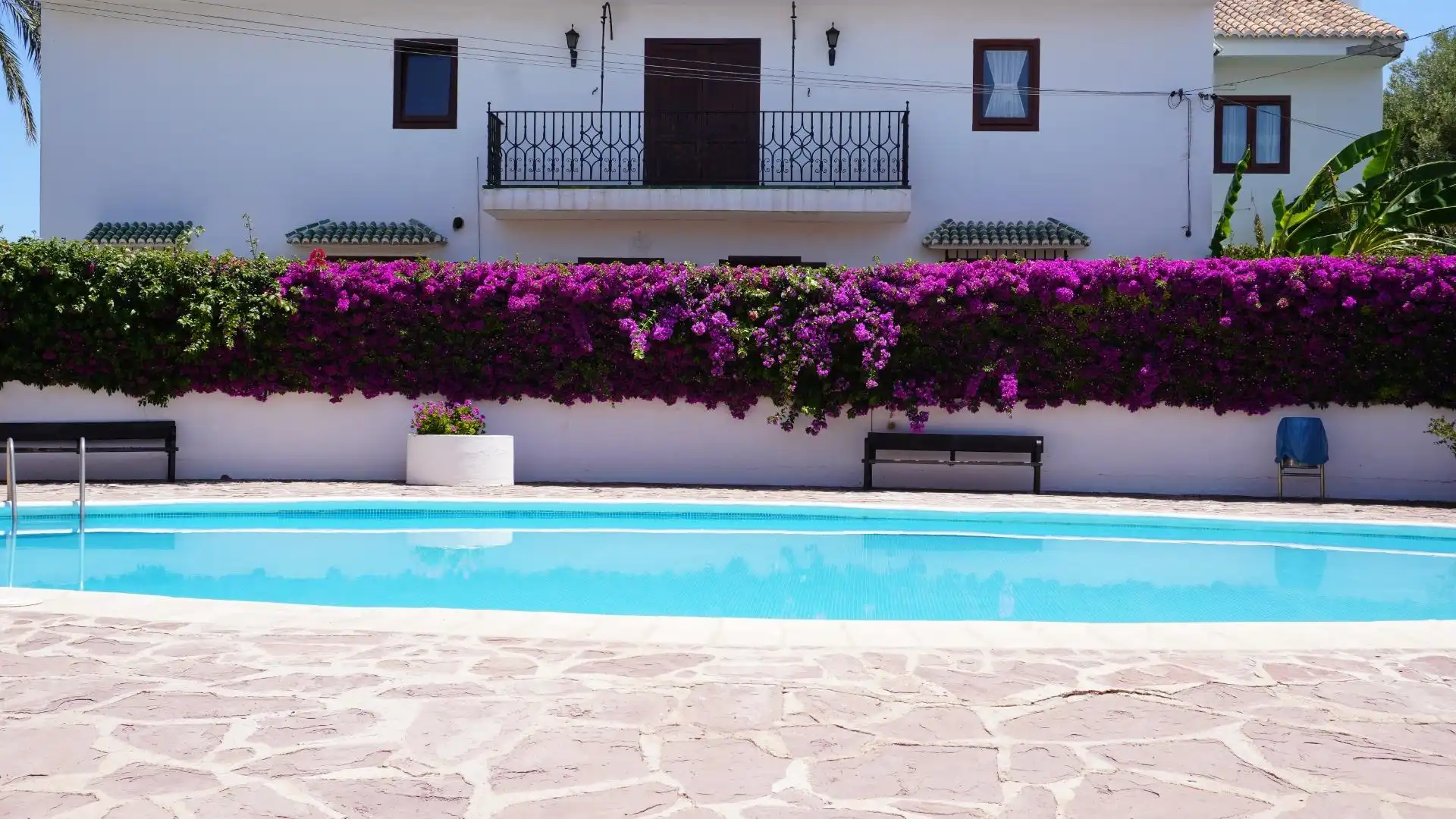 Schwimmbecken von Dachboden zum Verkauf in El Puig de Santa Maria mit Privatgarten, Terrasse und Balkon