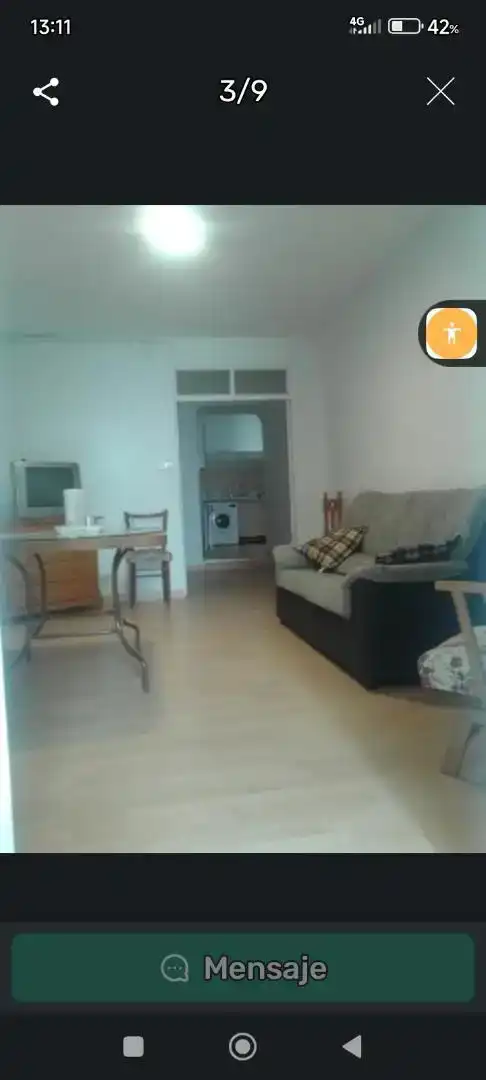 Sala d'estar de Casa adosada en venda en Constantina amb Parquet, Moblat i Rentadora